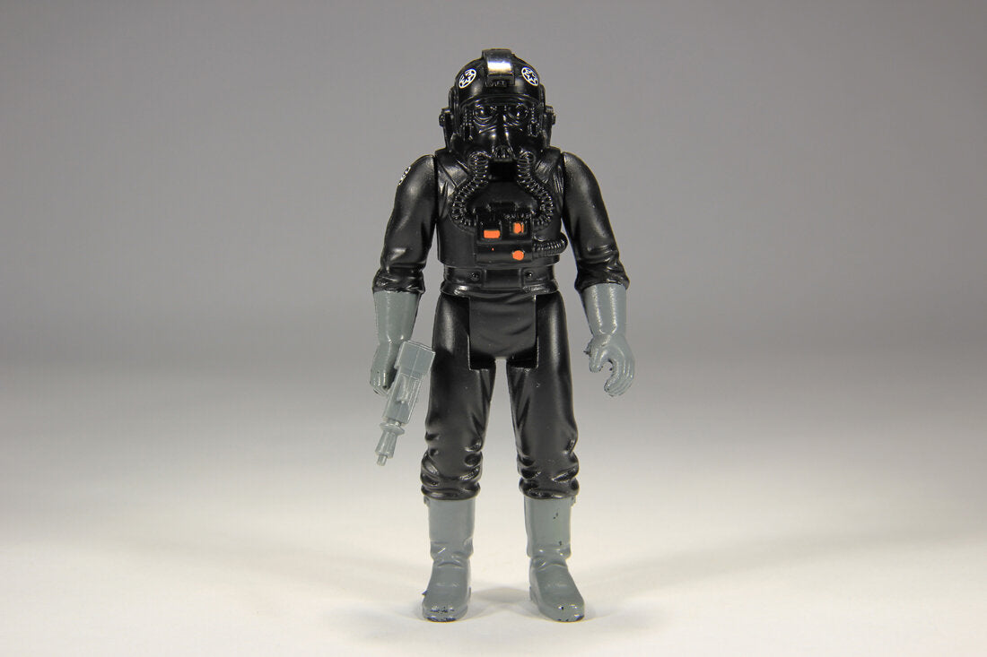 Star Wars TIE Fighter Pilot 1982 ESB Action Figure Made In Hong Kong COO L015365