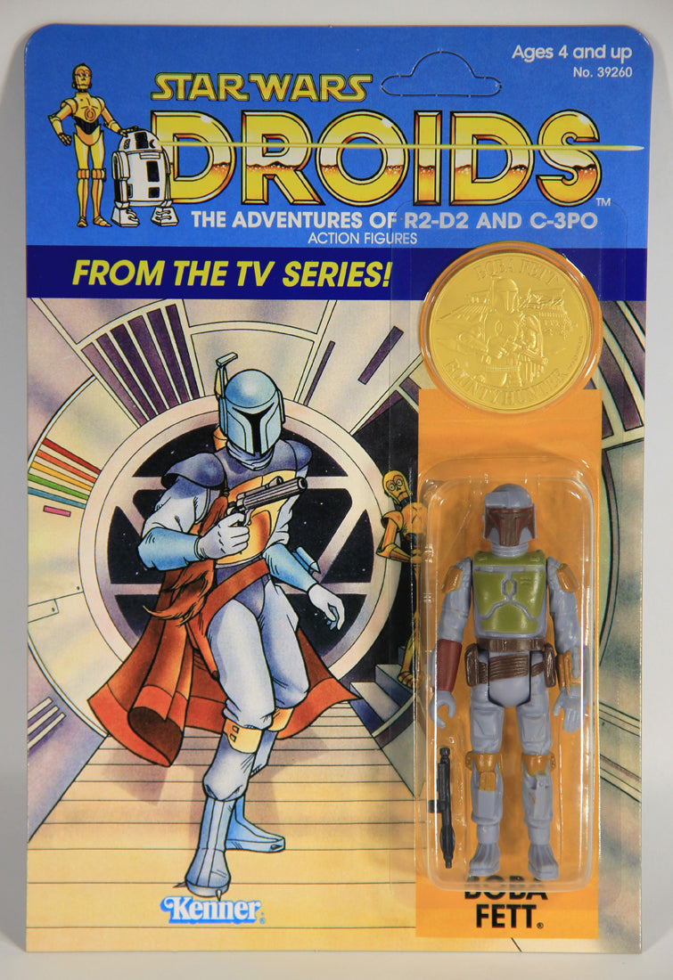 Star Wars Boba Fett Droids SLC Factory Custom Figure And Card Repro Replica L015375
