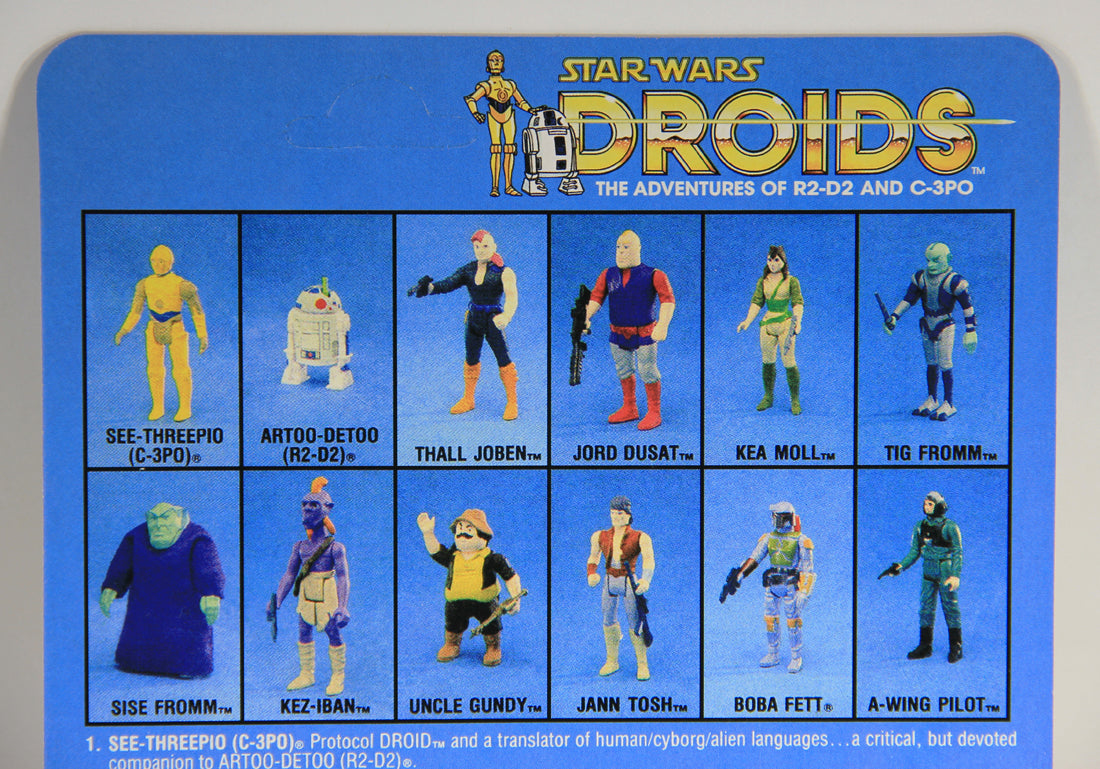 Star Wars Boba Fett Droids SLC Factory Custom Figure And Card Repro Replica L015375