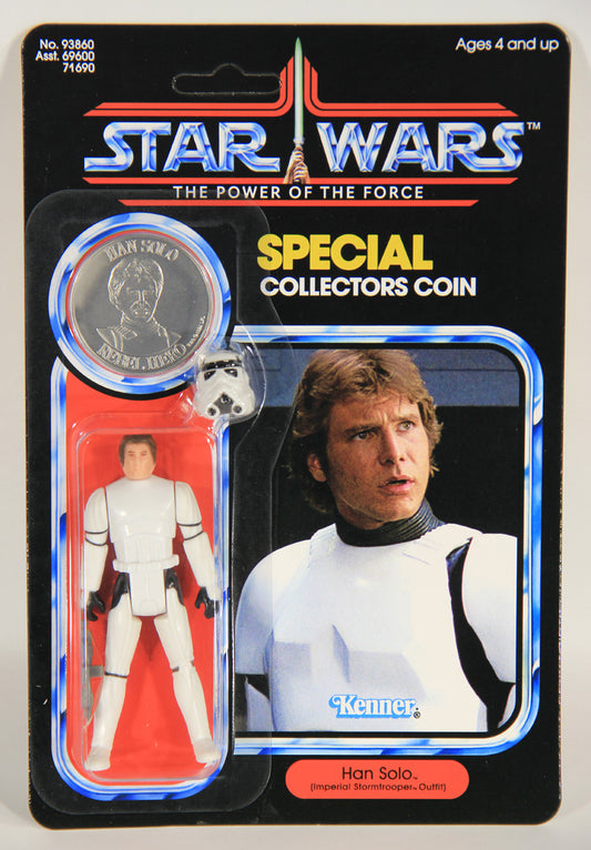 Star Wars Han Solo Stormtrooper POTF Coin SLC Factory Custom Figure And Card L015391