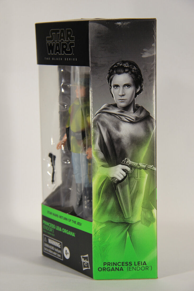 Star Wars Princess Leia Organa Endor #03 Black Series Galaxy ROTJ 6 Inch Figure MISB L015401