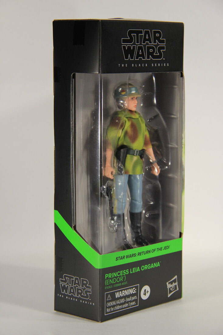 Star Wars Princess Leia Organa Endor #03 Black Series Galaxy ROTJ 6 Inch Figure MISB L015401