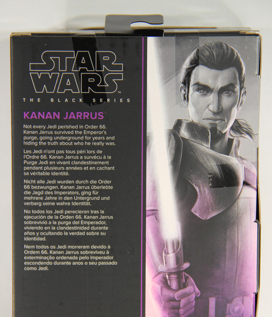 Star Wars Kanan Jarrus #04 Rebels The Black Series Galaxy Exclusive 6 Inch Figure MISB L015402