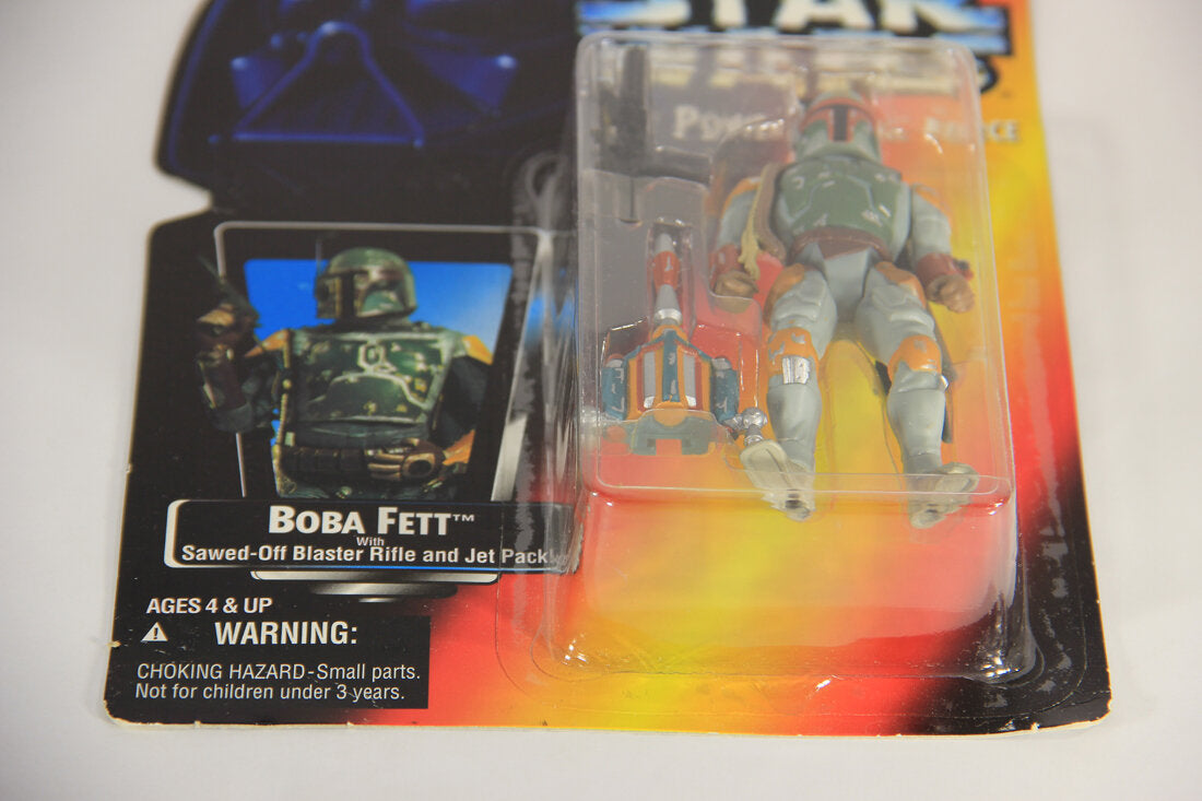 Star Wars Boba Fett Full Circle Variant 1995 POTF Action Figure ENG Red Card L015407