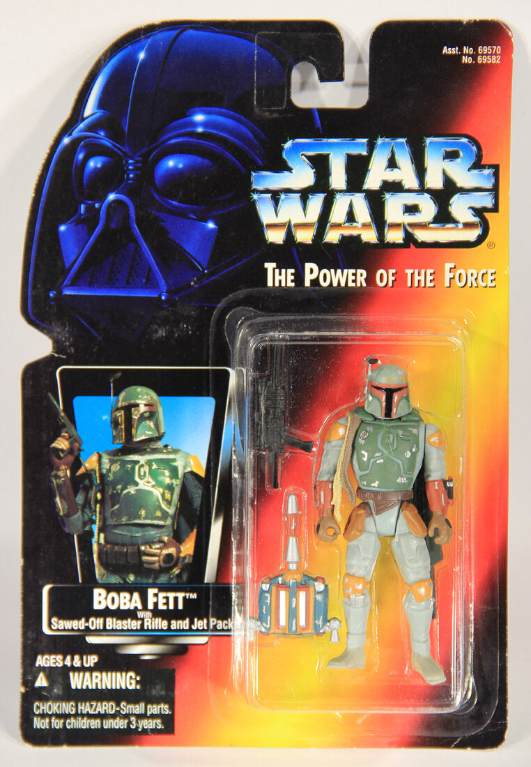 Star Wars Boba Fett Full Circle Variant 1995 POTF Action Figure ENG Red Card L015407