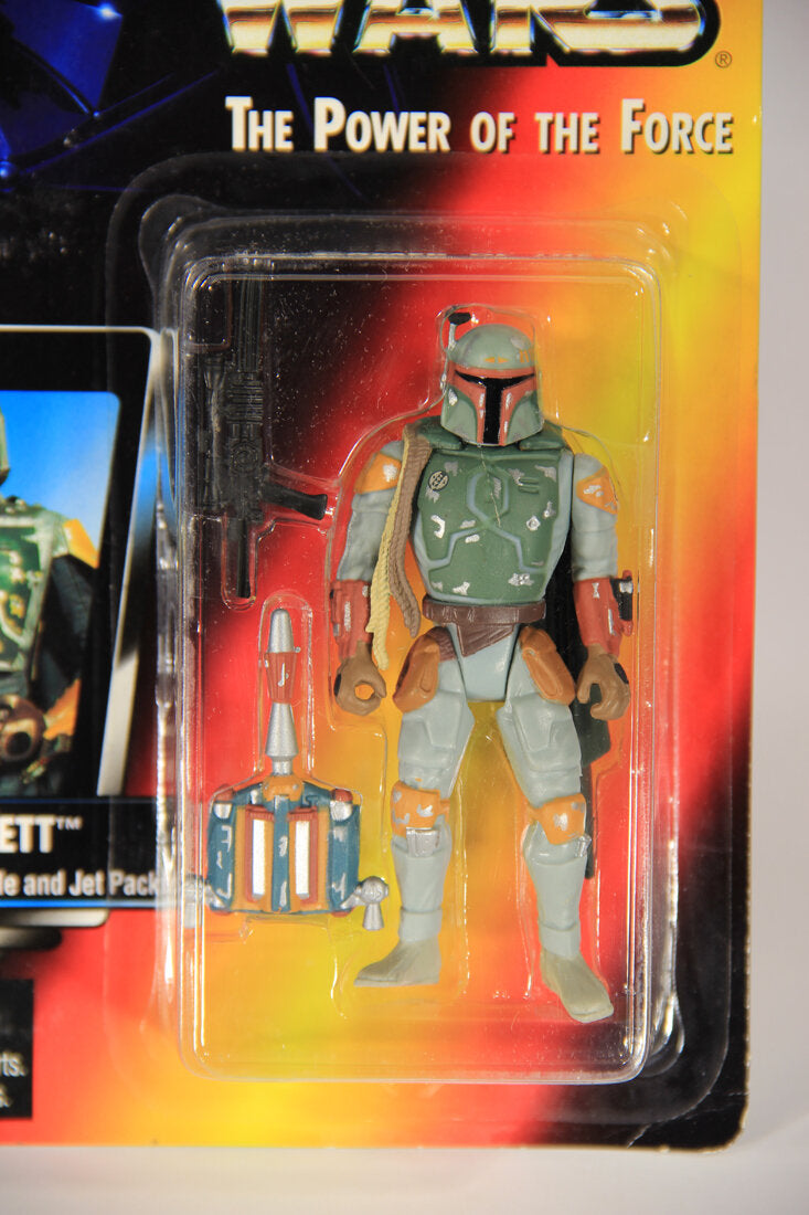Star Wars Boba Fett Full Circle Variant 1995 POTF Action Figure ENG Red Card L015407