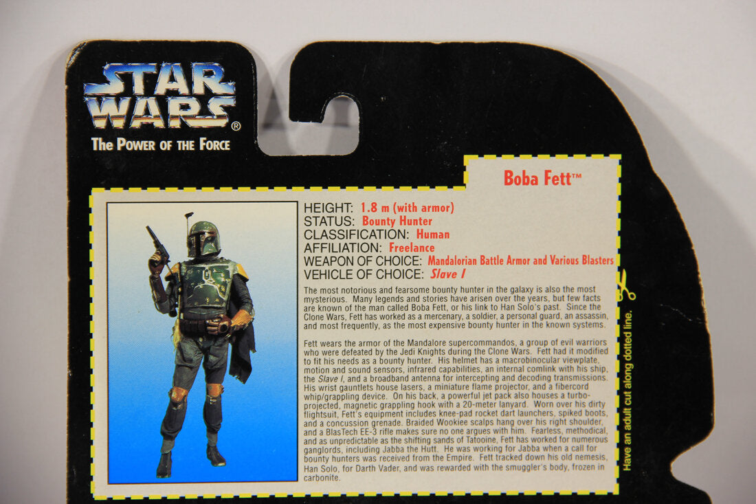 Star Wars Boba Fett Full Circle Variant 1995 POTF Action Figure ENG Red Card L015407