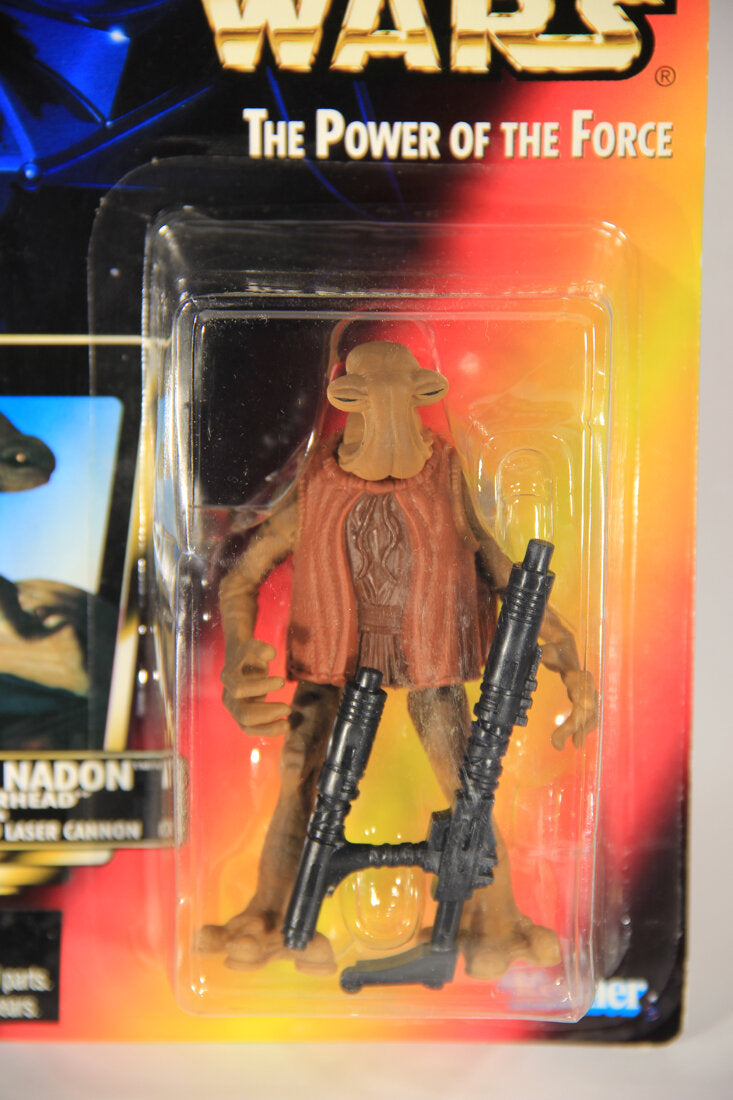Star Wars Momaw Nadon Hammerhead 1996 POTF Action Figure ENG Red Card L015408