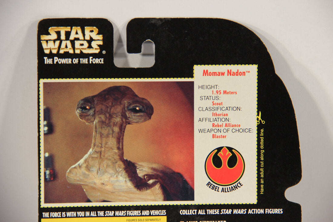 Star Wars Momaw Nadon Hammerhead 1996 POTF Action Figure ENG Red Card L015408