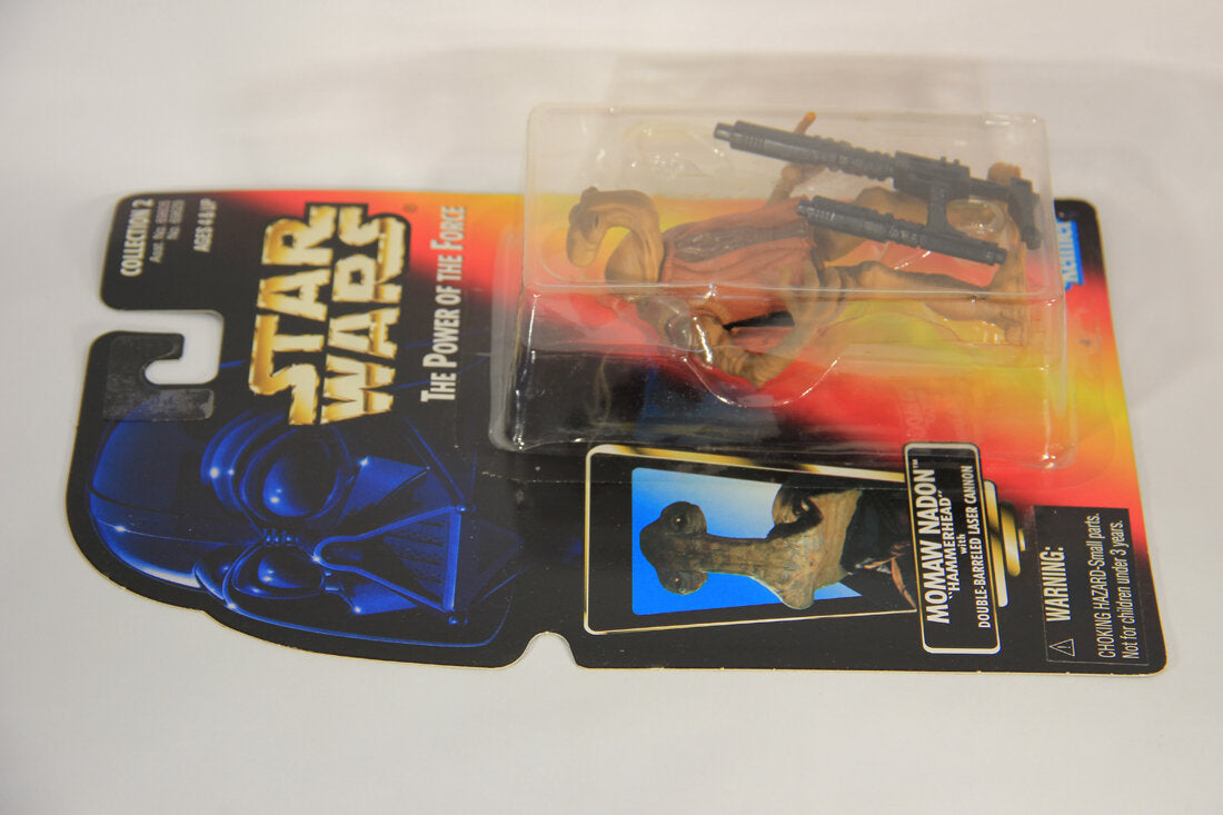 Star Wars Momaw Nadon Hammerhead 1996 POTF Action Figure ENG Red Card L015408