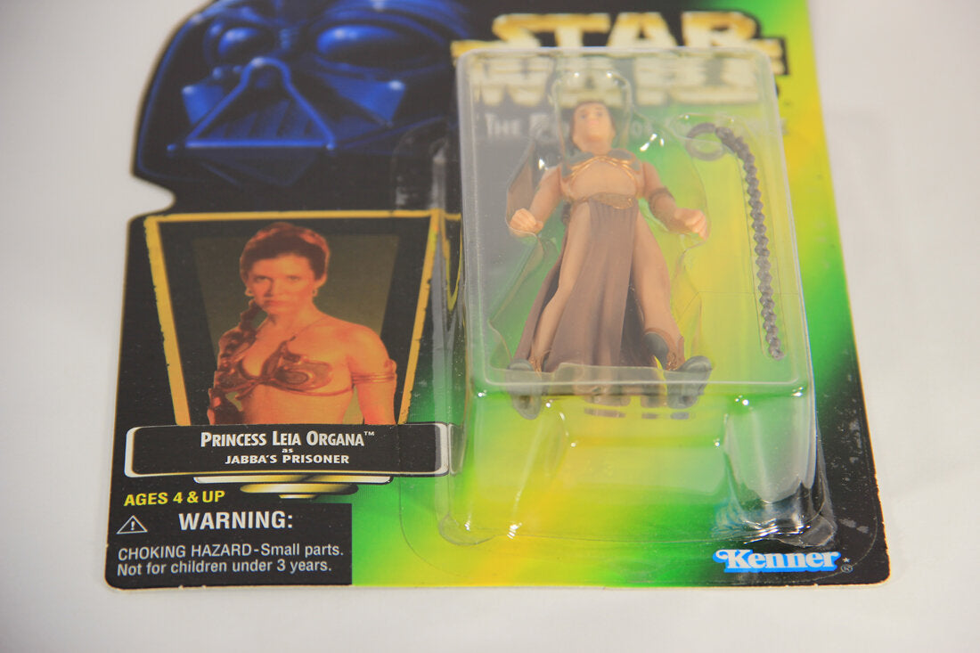 Star Wars Princess Leia Organa Jabba's Prisoner 1997 POTF ENG Holofoil Collection 1 L015412
