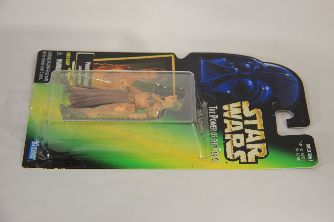 Star Wars Princess Leia Organa Jabba's Prisoner 1997 POTF ENG Holofoil Collection 1 L015412