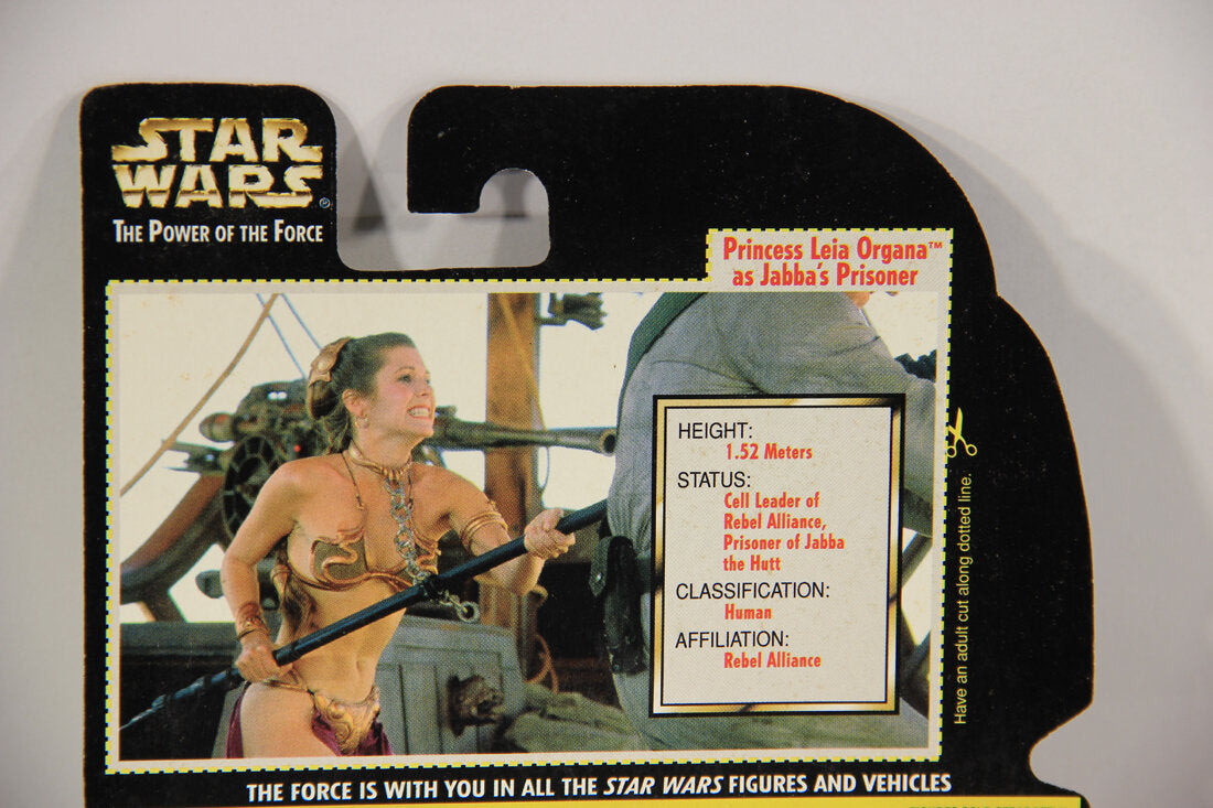 Star Wars Princess Leia Organa Jabba's Prisoner 1997 POTF ENG Holofoil Collection 1 L015412