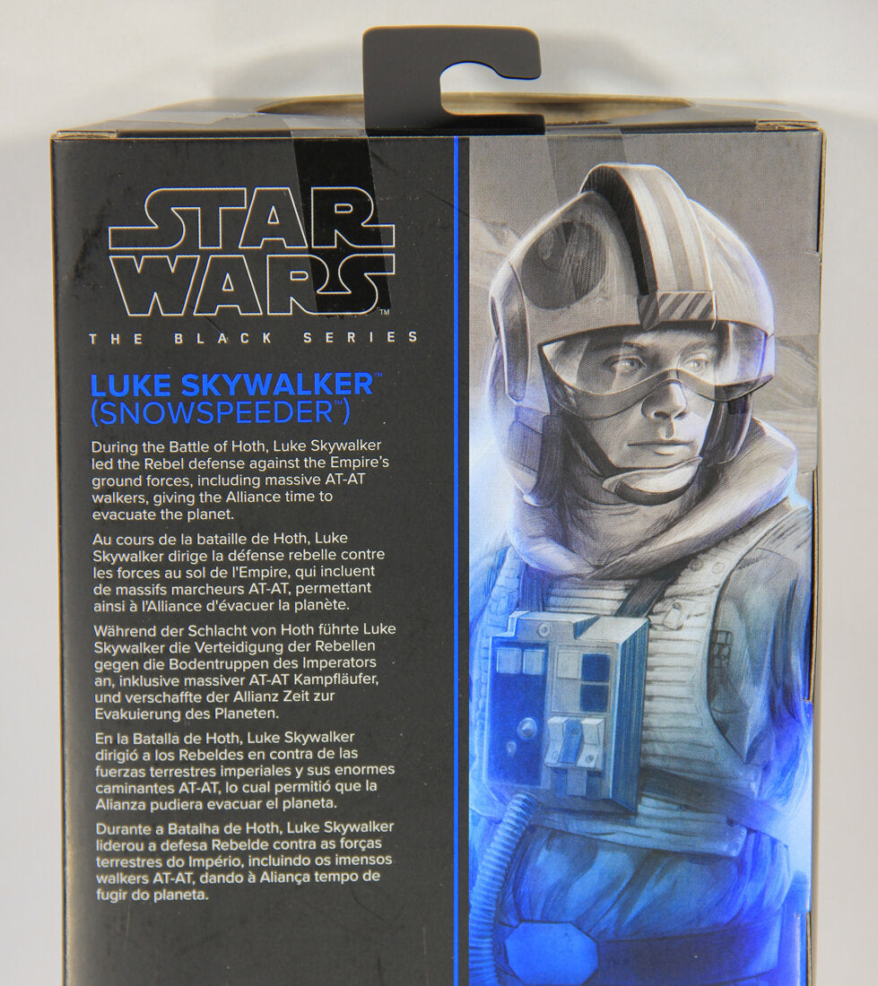 Star Wars Luke Skywalker Snowspeeder #02 ESB The Black Series Galaxy 6 Inch Figure MISB L015424