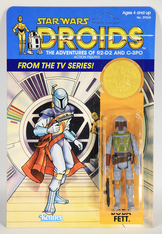 Star Wars Boba Fett Droids SLC Factory Custom Figure And Card Repro Replica L015426