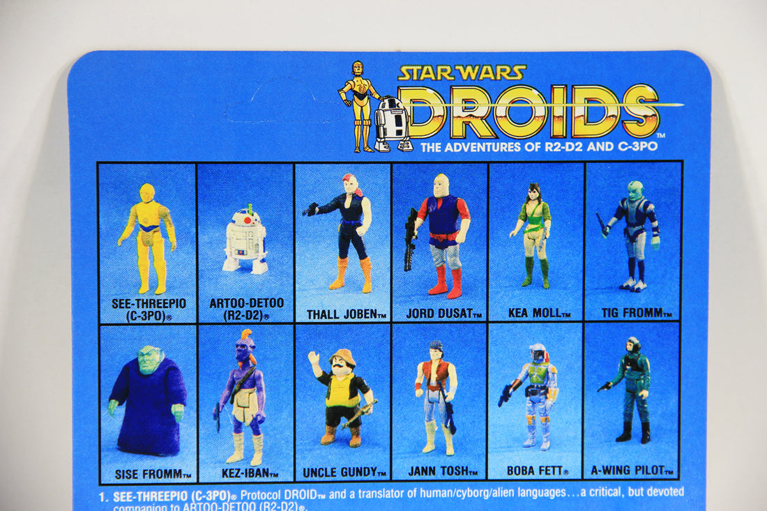 Star Wars Boba Fett Droids SLC Factory Custom Figure And Card Repro Replica L015426