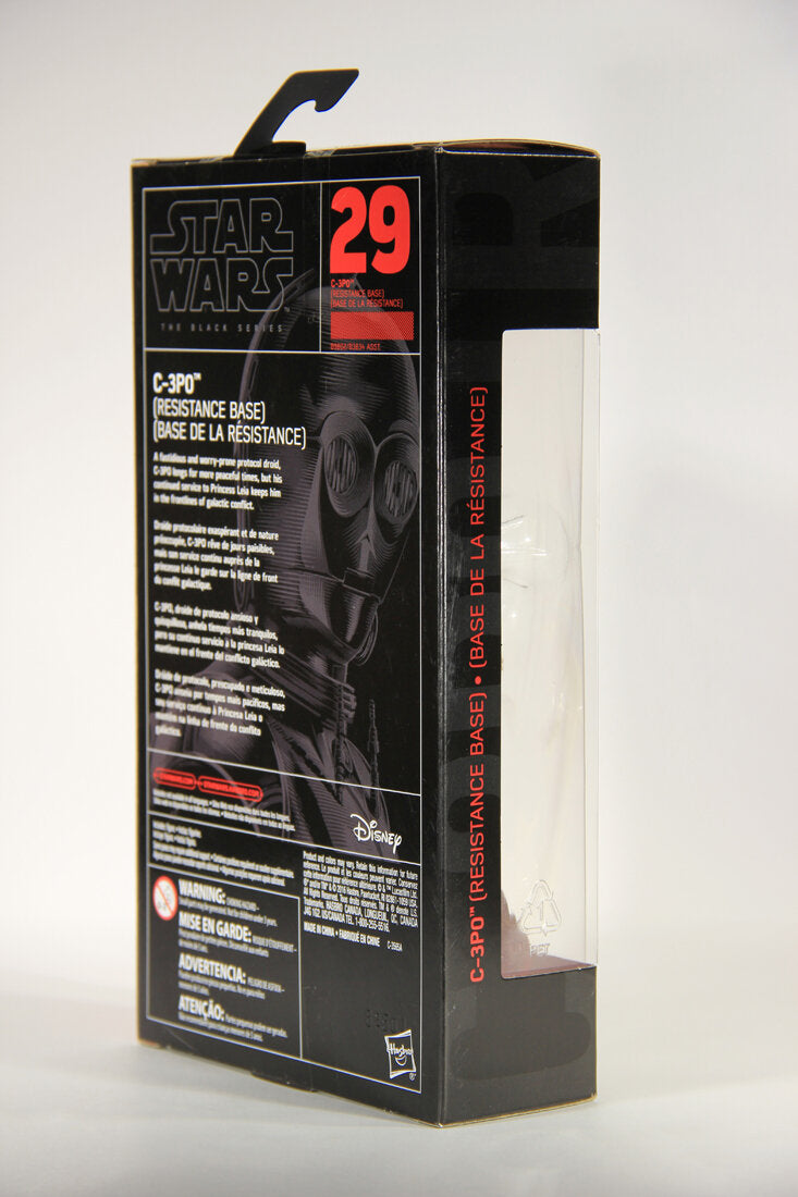 Star Wars C-3PO Resistance Base #29 Dark Red Arm Black Series 6 Inch Figure MISB L015427
