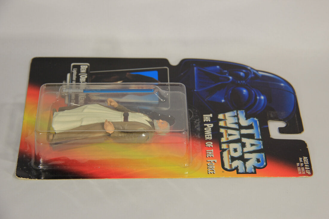 Star Wars Ben Obi-Wan Kenobi Short Saber Variant 1995 POTF Action Figure ENG Red Card L015438