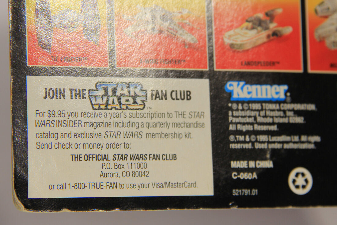 Star Wars Ben Obi-Wan Kenobi Short Saber Variant 1995 POTF Action Figure ENG Red Card L015438