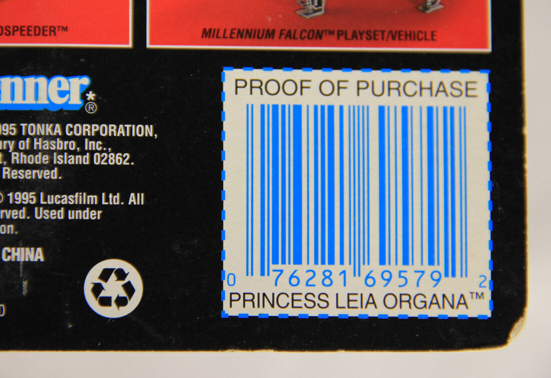 Star Wars Princess Leia Organa 1995 POTF Action Figure ENG Red Card L015439