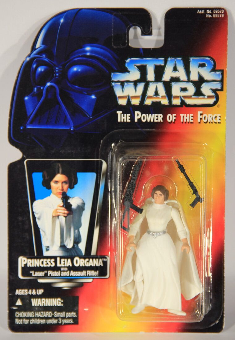 Star Wars Princess Leia Organa 1995 POTF Action Figure ENG Red Card L015439