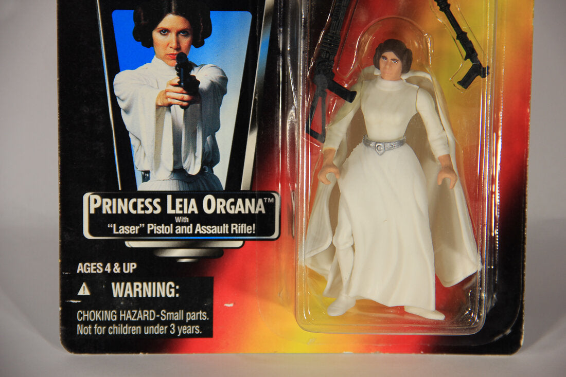 Star Wars Princess Leia Organa 1995 POTF Action Figure ENG Red Card L015439