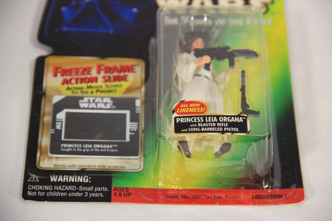 Star Wars Princess Leia Organa POTF Freeze Frame Action Slide ENG Card Collection 1 L015449