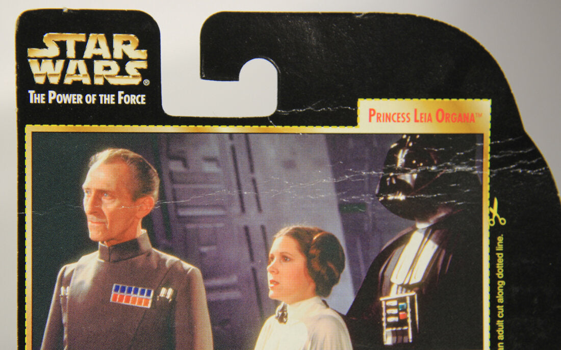 Star Wars Princess Leia Organa POTF Freeze Frame Action Slide ENG Card Collection 1 L015449