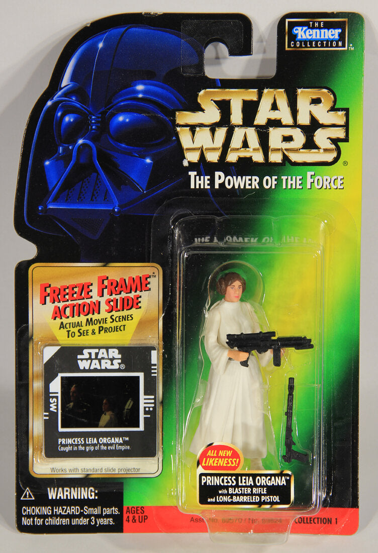 Star Wars Princess Leia Organa POTF Freeze Frame Action Slide ENG Card Collection 1 L015449
