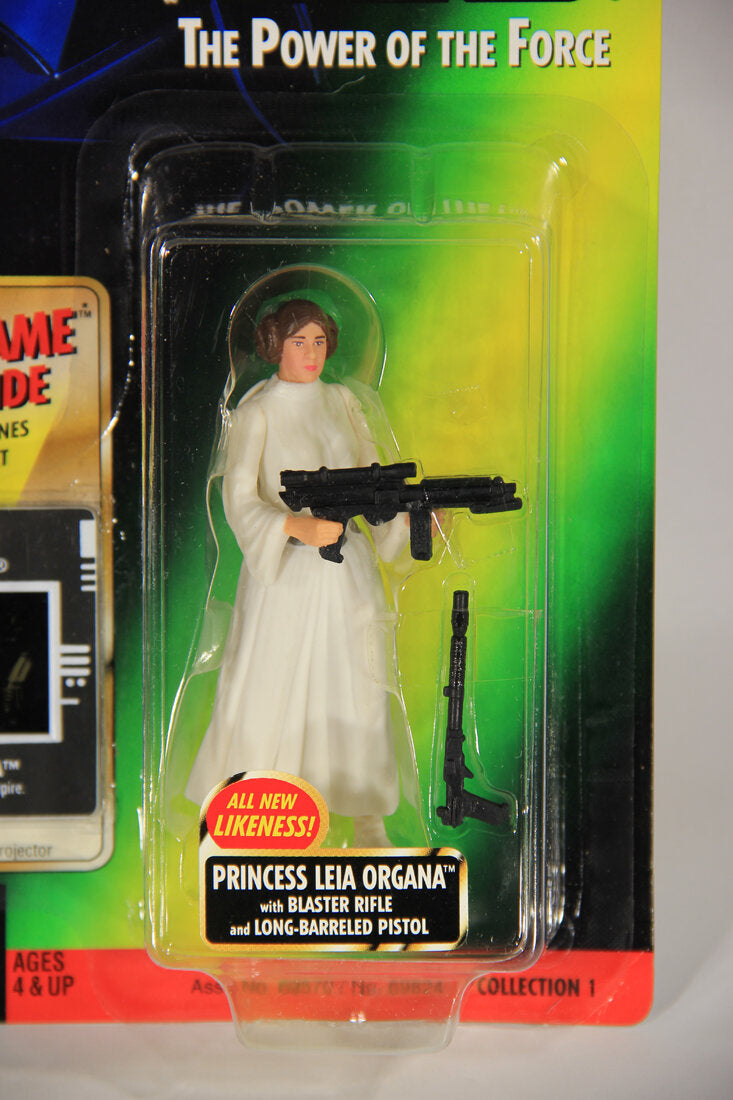 Star Wars Princess Leia Organa POTF Freeze Frame Action Slide ENG Card Collection 1 L015449