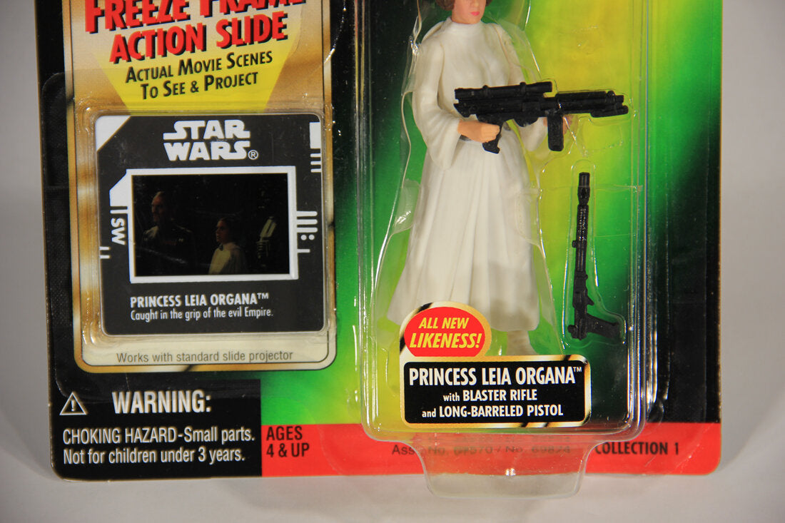 Star Wars Princess Leia Organa POTF Freeze Frame Action Slide ENG Card Collection 1 L015449