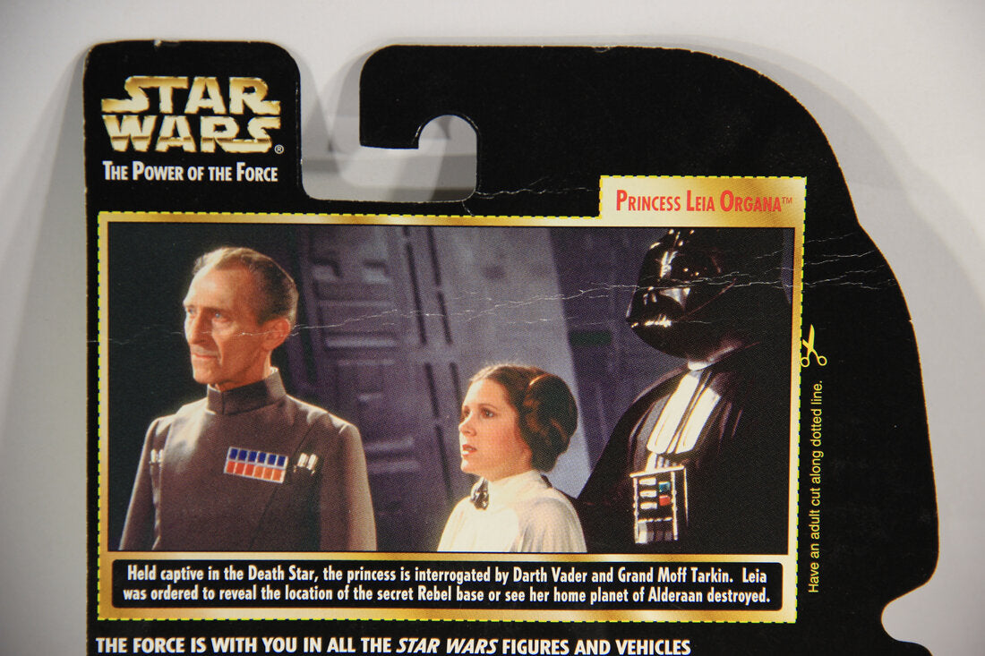 Star Wars Princess Leia Organa POTF Freeze Frame Action Slide ENG Card Collection 1 L015449