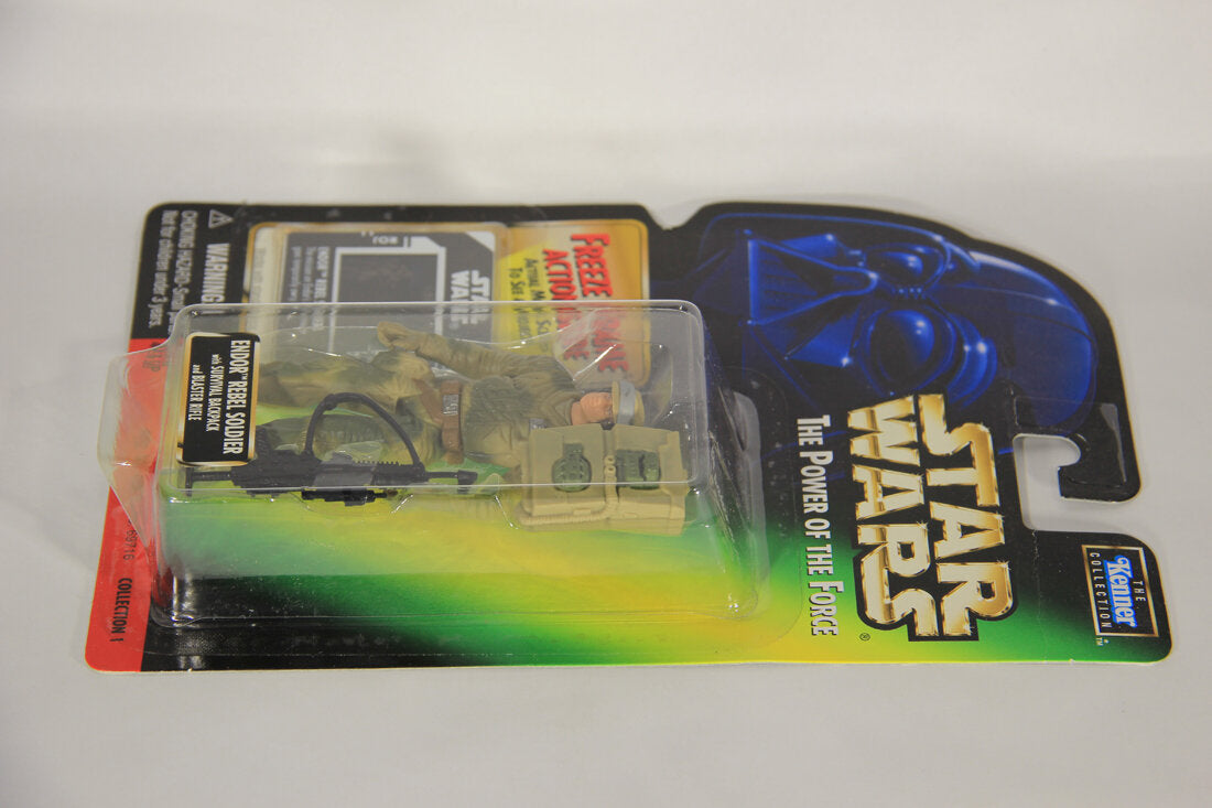 Star Wars Endor Rebel Soldier 1997 POTF Freeze Frame Slide ENG Card Collection 1 L015459