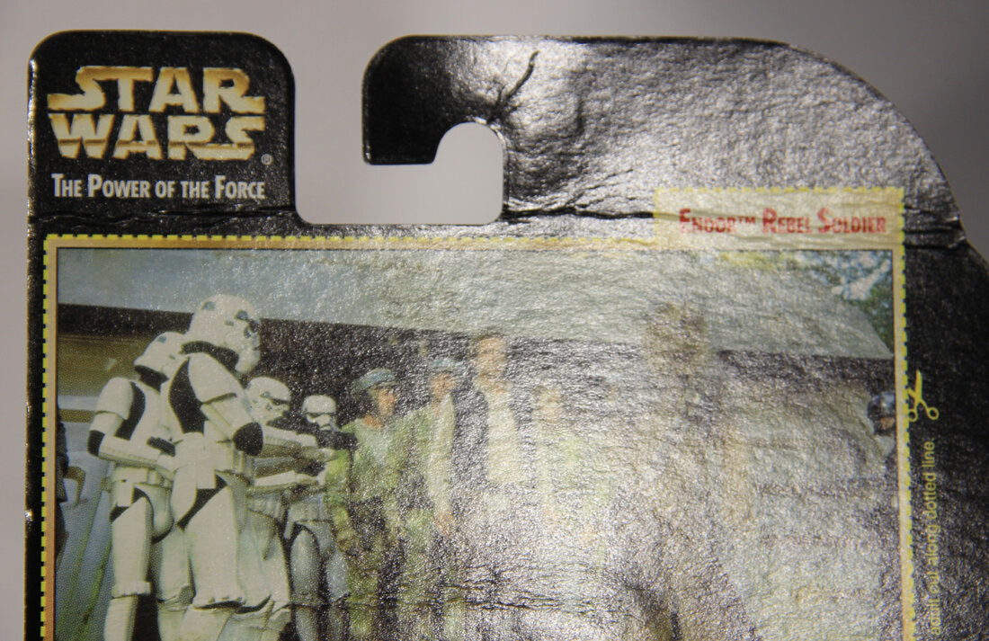 Star Wars Endor Rebel Soldier 1997 POTF Freeze Frame Slide ENG Card Collection 1 L015459