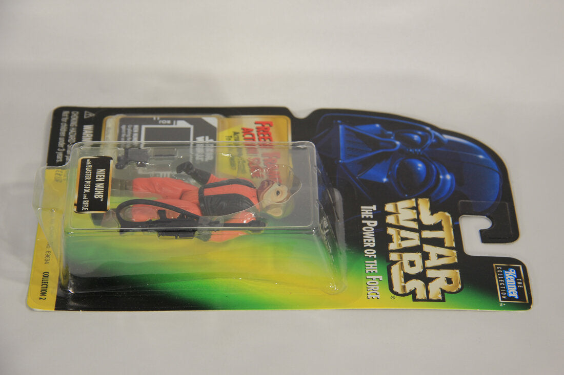 Star Wars Nien Nunb 1997 POTF Figure Freeze Frame Action Slide ENG Card Collection 2 L015463
