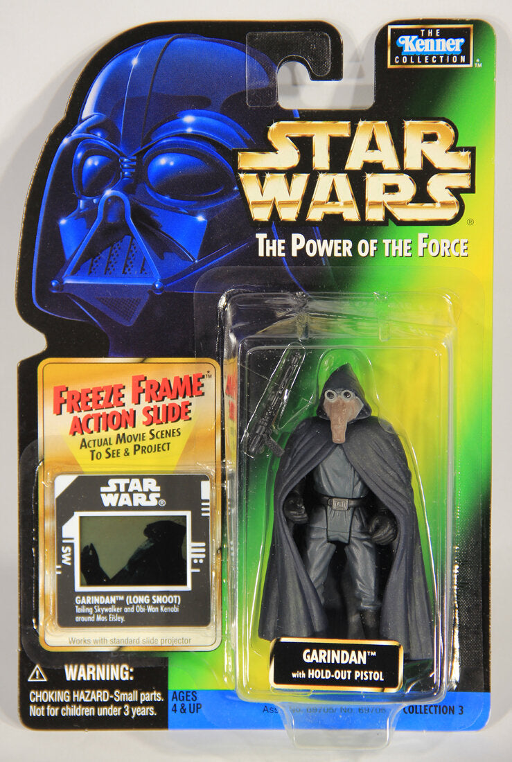 Star Wars Garindan 1997 POTF Freeze Frame Action Slide ENG Card Collection 3 L015465