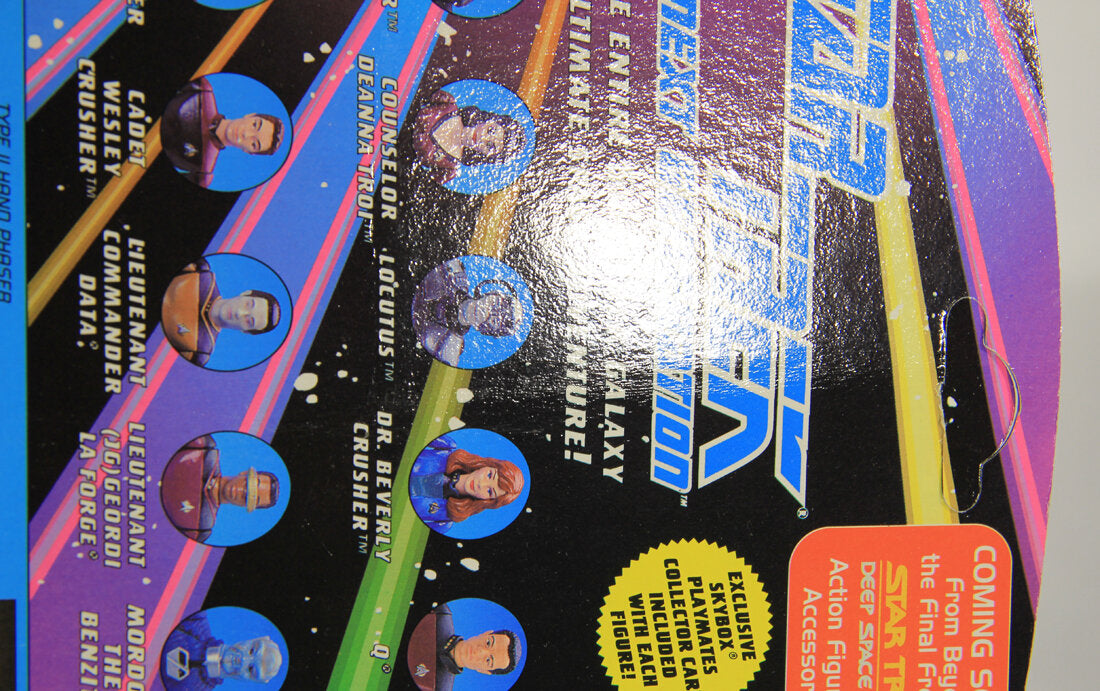 1993 Star Trek The Next Generation Lt. Commander Geordi La Forge Action Figure ENG Card L015474