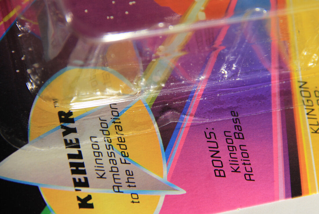 1993 Star Trek The Next Generation K'Ehleyr Klingon Ambassador Action Figure ENG Card L015481