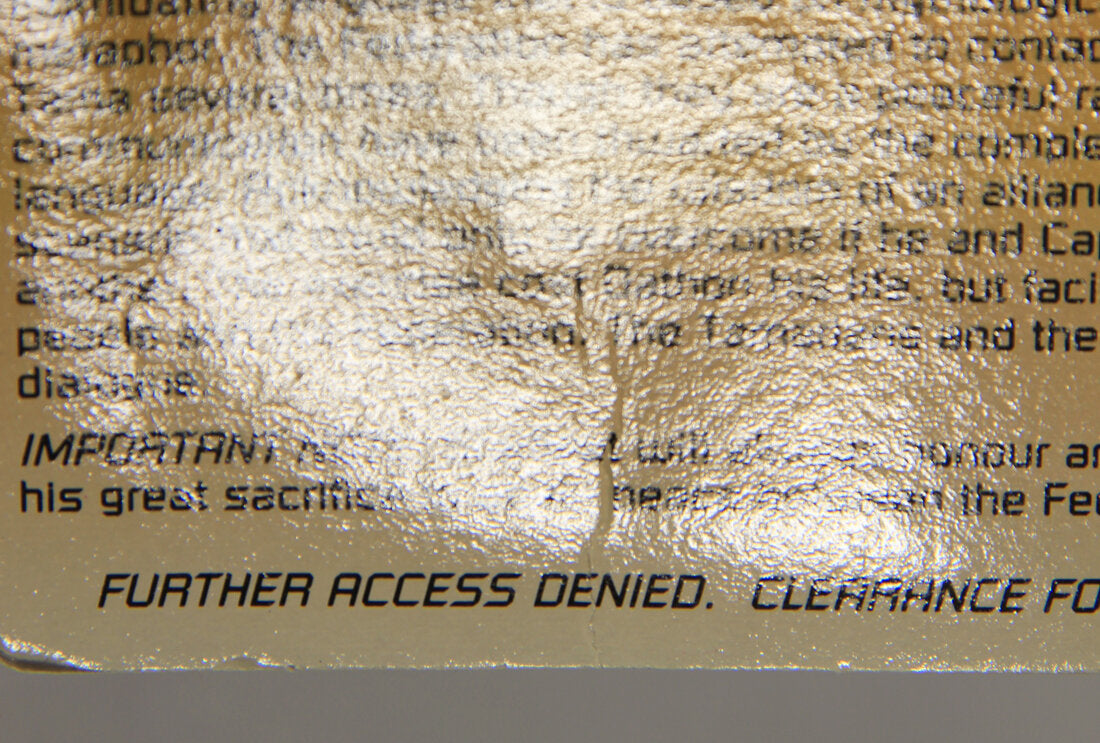 1993 Star Trek The Next Generation Dathon A Tamarian Captain Action Figure ENG Card L015482