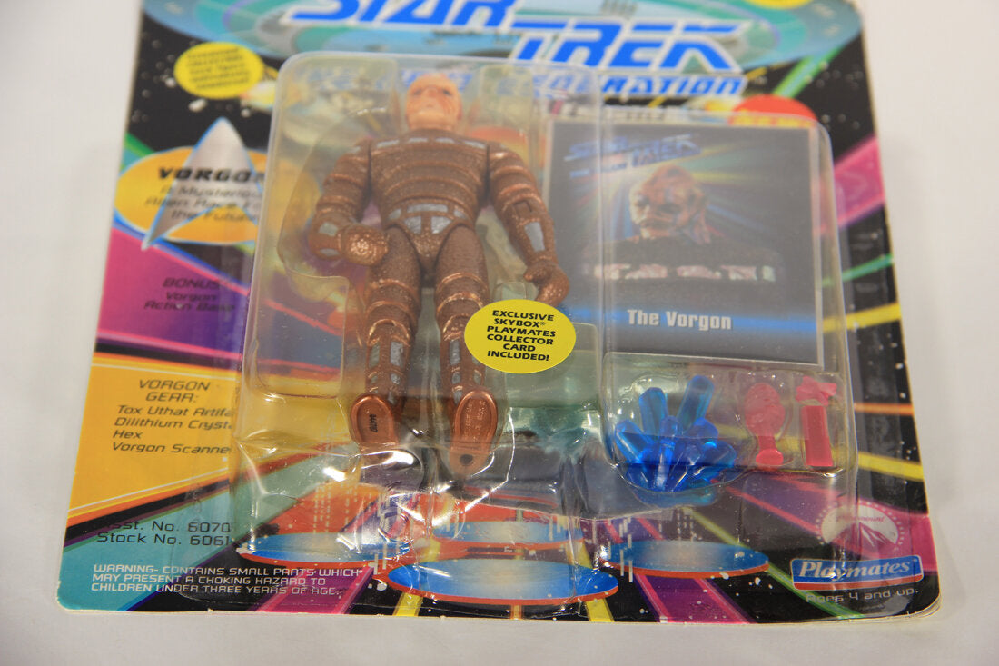 1993 Star Trek The Next Generation Vorgon Mysterious Alien Action Figure ENG Card L015483
