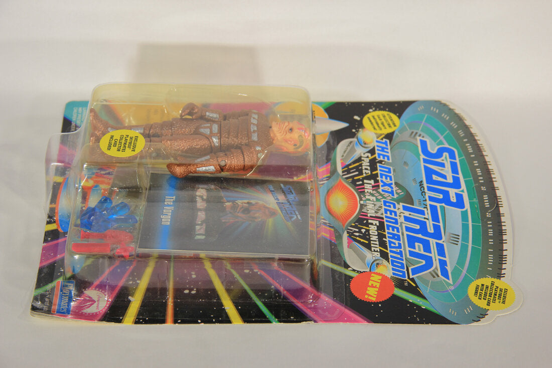 1993 Star Trek The Next Generation Vorgon Mysterious Alien Action Figure ENG Card L015483