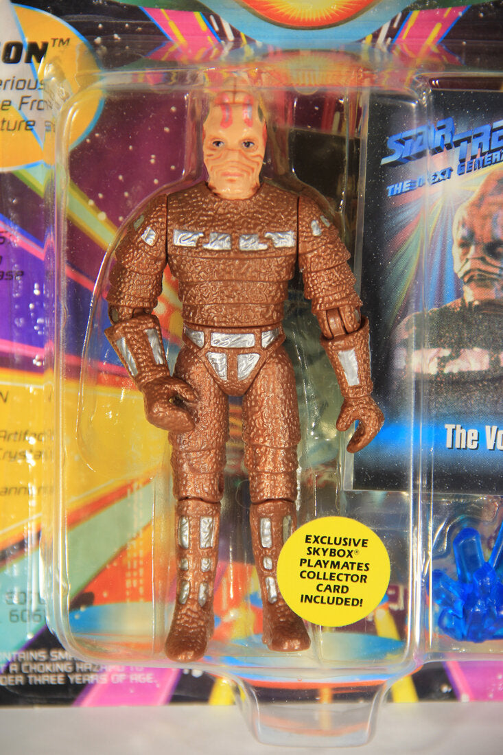 1993 Star Trek The Next Generation Vorgon Mysterious Alien Action Figure ENG Card L015483