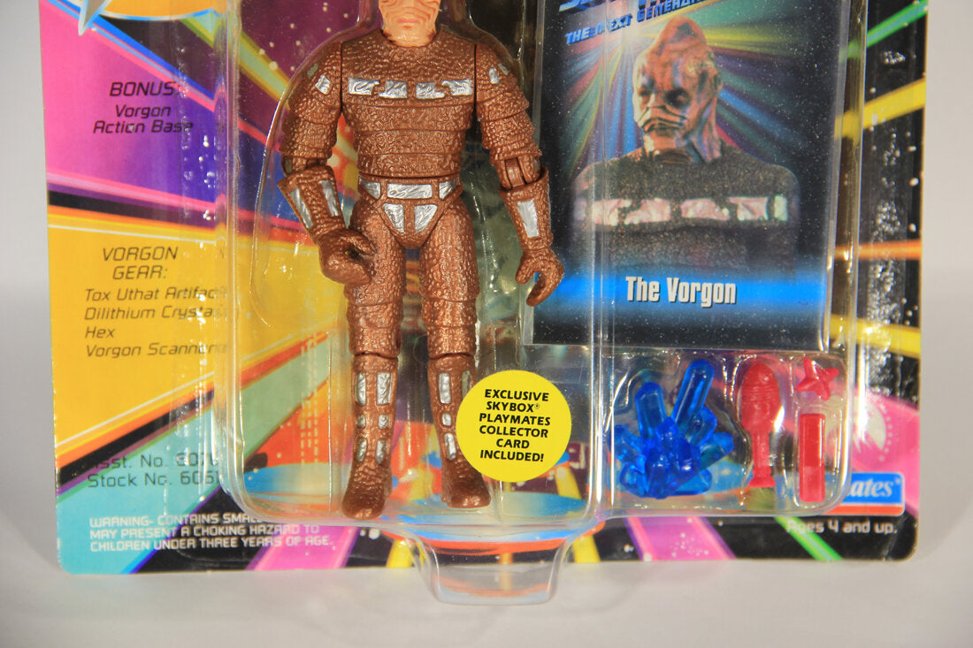 1993 Star Trek The Next Generation Vorgon Mysterious Alien Action Figure ENG Card L015483