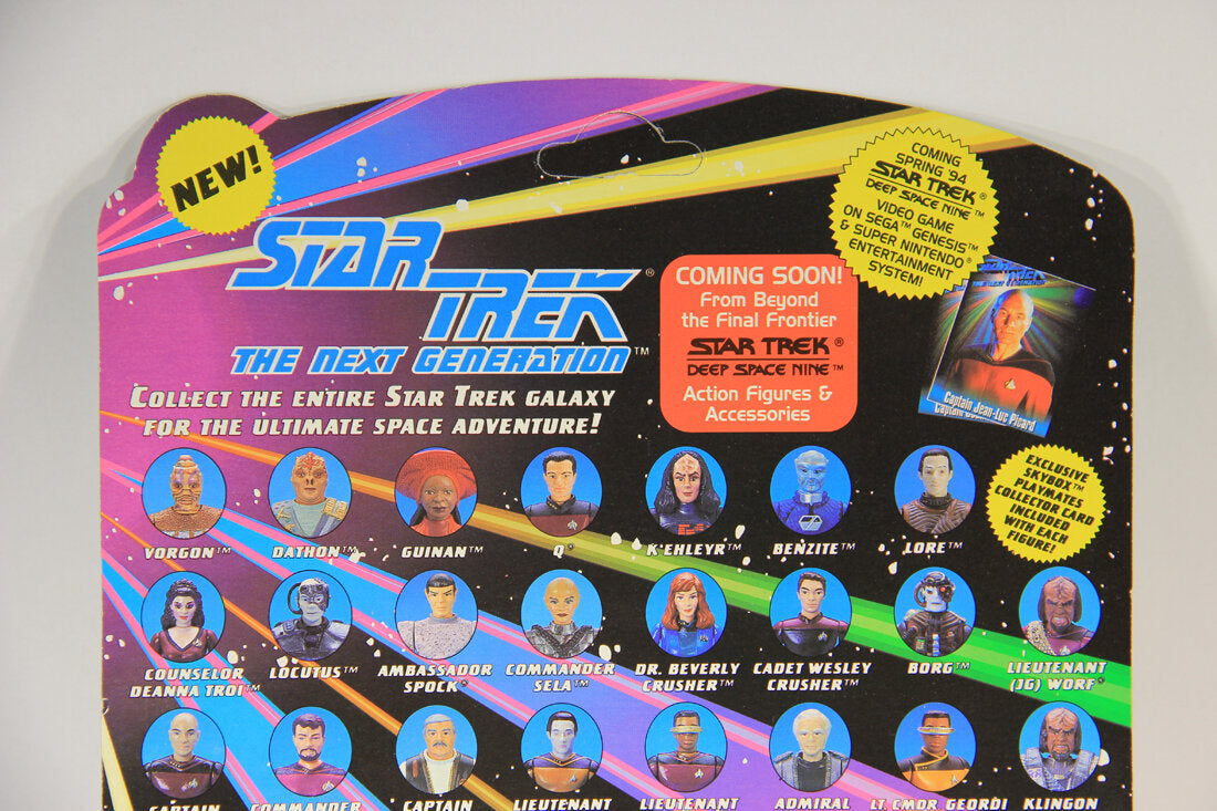 1993 Star Trek The Next Generation Vorgon Mysterious Alien Action Figure ENG Card L015483