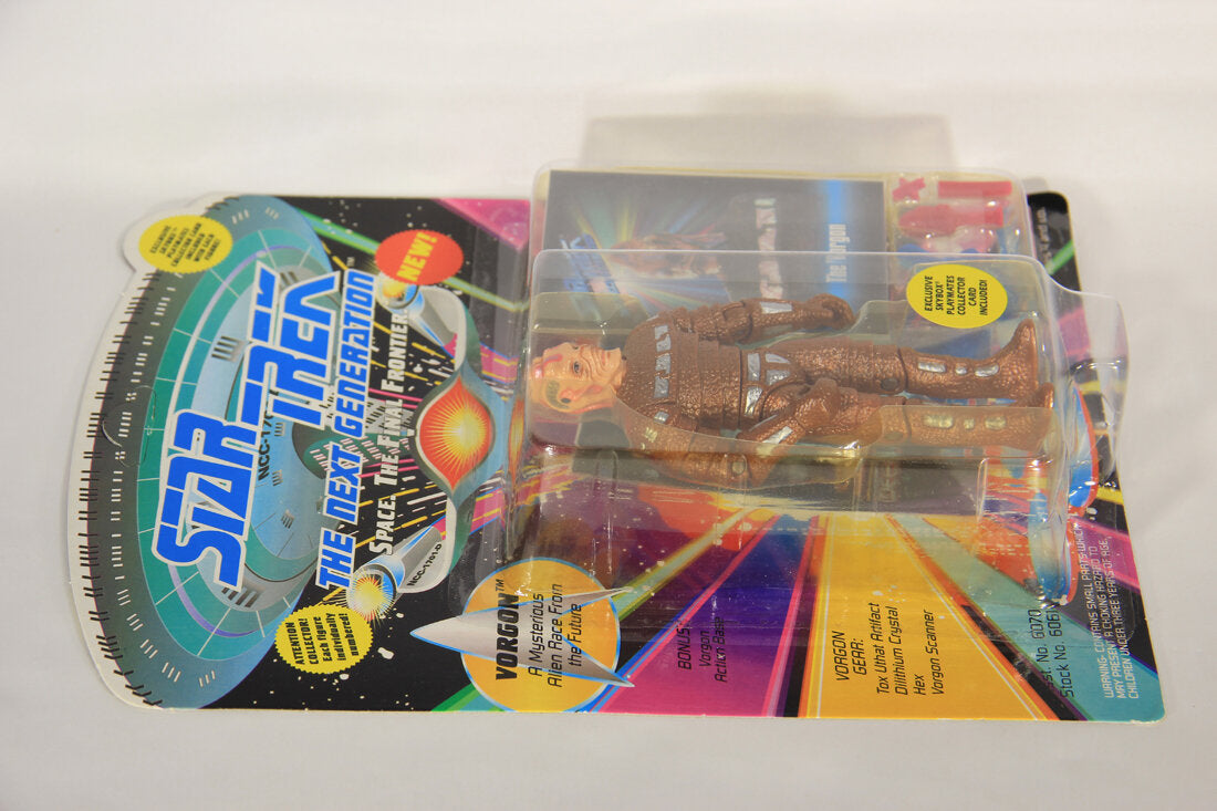 1993 Star Trek The Next Generation Vorgon Mysterious Alien Action Figure ENG Card L015483