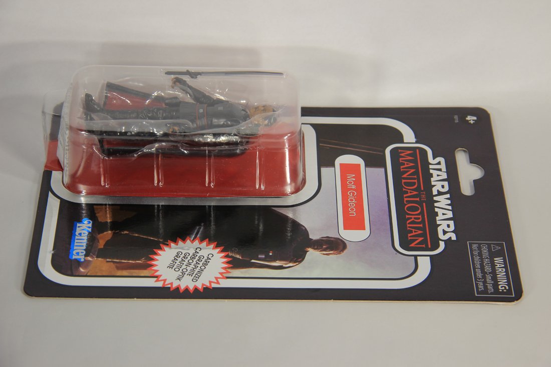 Star Wars Mandalorian Moff Gideon Carbonized Exclusive Figure The Vintage Collection MOC L015506