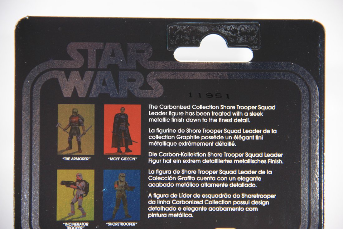 Star Wars Mandalorian Shoretrooper Carbonized Exclusive Figure The Vintage Collection MOC L015508