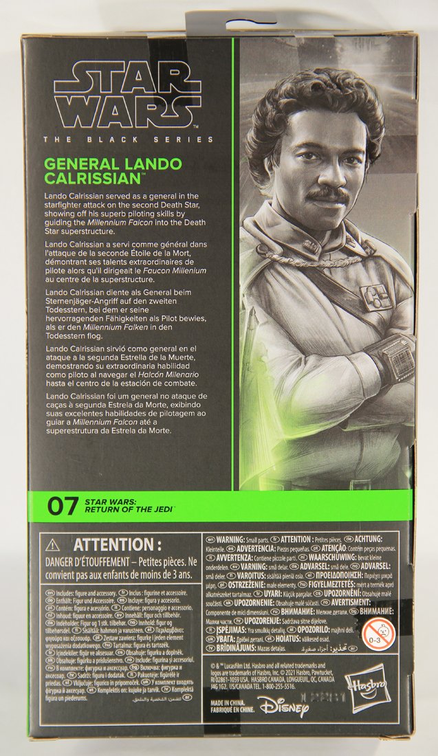 Star Wars General Lando Calrissian #07 Black Series Galaxy ROTJ 6 Inch Figure MISB L015520