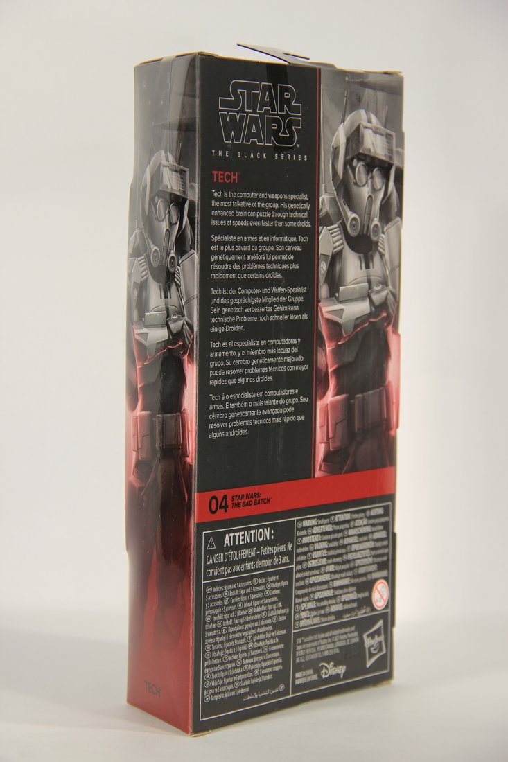 Star Wars Tech The Bad Batch #04 Black Series 6 Inch Figure MISB L015522