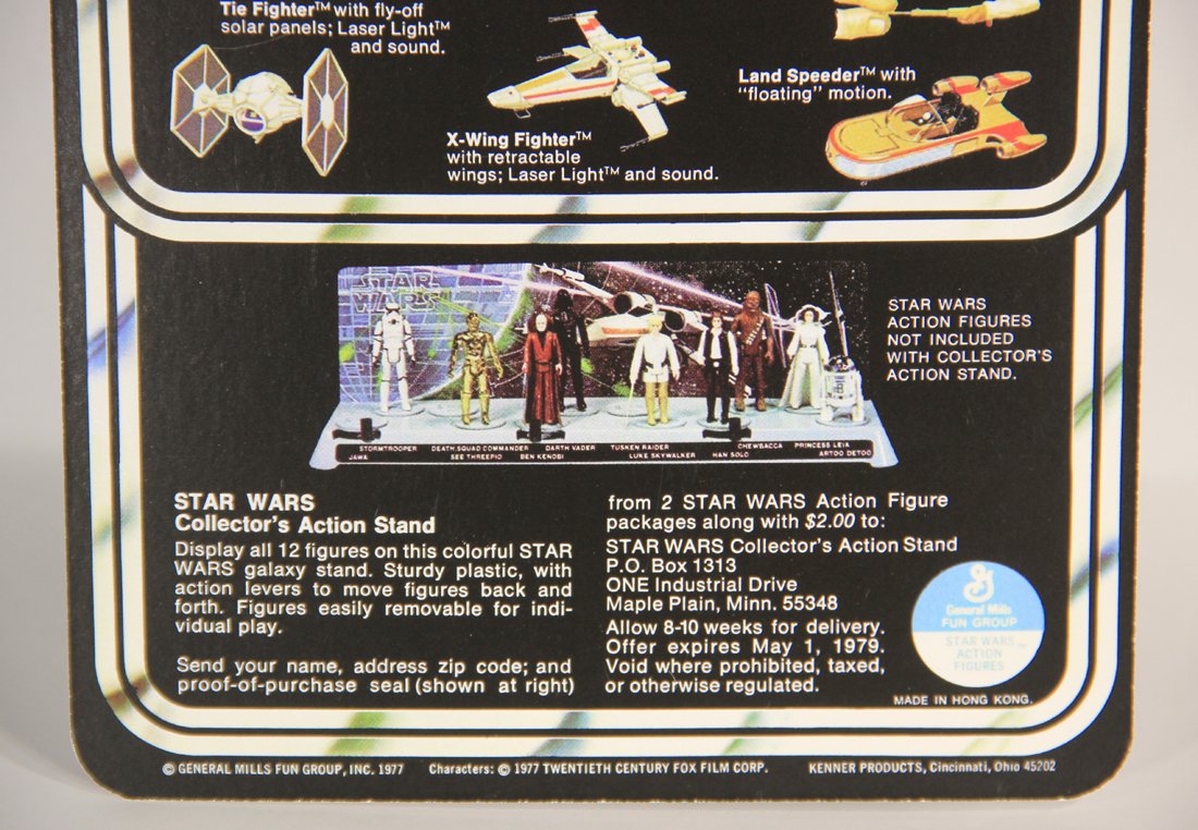 Star Wars 1977 Princess Leia Organa 12 Back Custom Card Action Figure L015525
